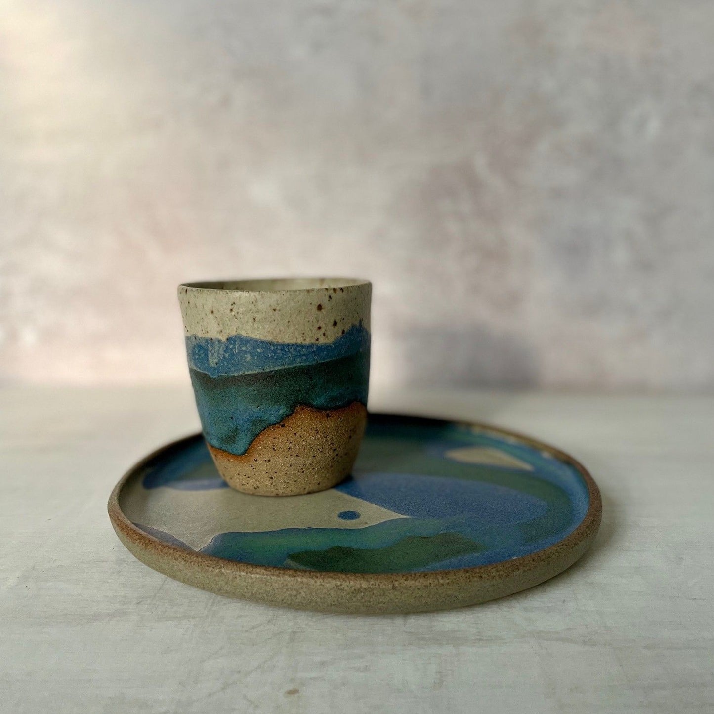 Cup - Blue green Lakes